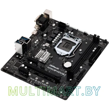 Материнская плата ASRock H310CM-HDV/M.2 картинка 2